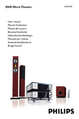 Philips MCD 709 Manual Del Usuario