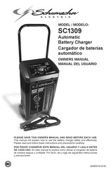 Schumacher Electric SC1309 Manual Del Usuario