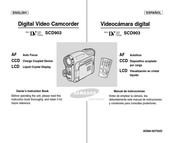 Samsung SCD903 Manual De Instrucciones