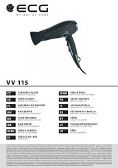 ECG V V 115 Manual De Instrucciones