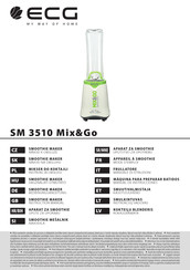 ECG SM 3510 Mix&Go Manual De Instrucciones