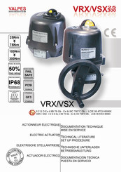 VALPES VSX25 300 Manual De Instrucciones