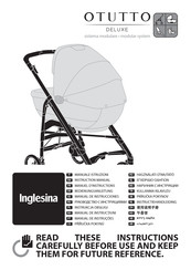 Inglesina OTUTTO DELUXE Manual De Instrucciones