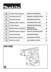 Makita HR140DSAE1 Manual De Instrucciones