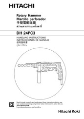 Hitachi Koki DH 24PC3 Instrucciones De Manejo