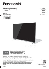 Panasonic TX-43HX900E Manual Del Usuario