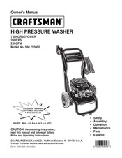 Craftsman 580.752600 Manual Del Usuario