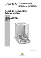 KERN ABJ 320-4 Manual De Instrucciones
