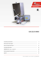 Bühler technologies GAS 222.21 AMEX Guía Rápida