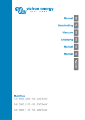 Victron energy MultiPlus 48/5000/70 Manual De Instrucciones