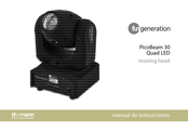 thomann fun generation PicoBeam 30
Quad LED Manual De Instrucciones
