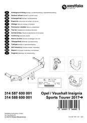 Westfalia Automotive 314 587 600 001 Instrucciones De Montaje