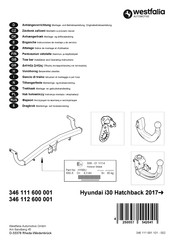 Westfalia Automotive 346 111 600 001 Instrucciones De Montaje