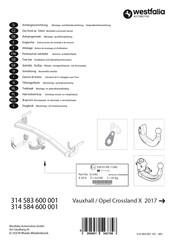 Westfalia Automotive 314 583 600 001 Instrucciones De Montaje