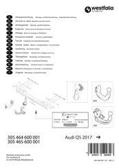 Westfalia Automotive 305 464 600 001 Instrucciones De Montaje