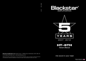 Blackstar HT-5TH Manual Del Usuario