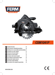 Ferm CSM1041P Manual Del Usario