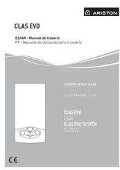 Ariston CLAS EVO SYSTEM 24 Manual De Usuario