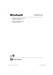 EINHELL TC-SD 3,6 Li H Manual De Instrucciones Original