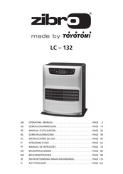 Toyotomi Zibro LC-132 Instrucciones De Uso