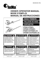 Zenoah RedMax CHTZ2401 Manual De Instrucciones