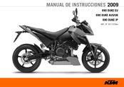 KTM 690 DUKE AUS/UK 2009 Manual De Instrucciones