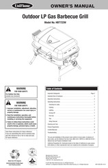 Uniflame HBT722W Manual Del Usuario