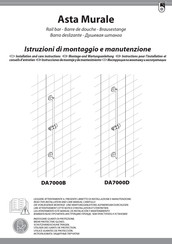 Bossini DA7000D Instrucciones De Montaje