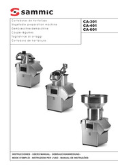 Sammic CA-401 Manual De Instrucciones