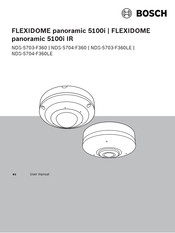 Bosch FLEXIDOME panoramic 5100i Manual De Usuario