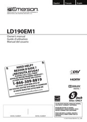 Emerson LD190EM1 Manual Del Usuario