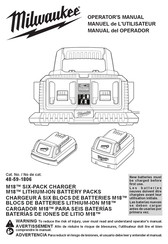 Milwaukee 48-59-1806 Manual Del Operador