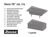 RAVAK Vana 10 170 Instrucciones De Montaje