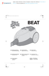 Dirt Devil BEAT DD 7374 Manual De Instrucciones