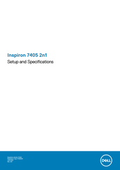 Dell Inspiron 7405 2n1 Configuración Y Especificaciones