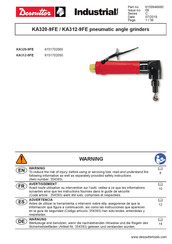 Desoutter KA312-9FE Manual Del Usuario