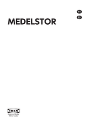 Ikea MEDELSTOR Manual Del Usuario