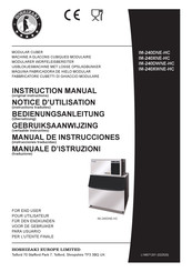 Hoshizaki IM-240XWNE-HC Manual De Instrucciones