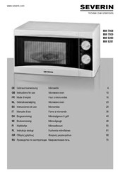 SEVERIN MW 7808 Instrucciones De Uso