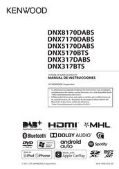 Kenwood DNX5170BTS Manual De Instrucciones