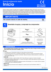 Brother MFC-8370DN Guía De Configuración Rápida