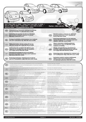 ECS Electronics VW-116-D1 Instrucciones De Montaje