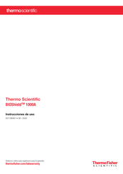 Thermo Scientific BIOShield 1000A Instrucciones De Uso