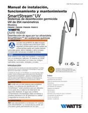 Watts SmartStream UV PWA002 Manual De Instalación, Funcionamiento Y Mantenimiento