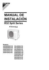 Daikin RXP20K3V1B Manual De Instalación