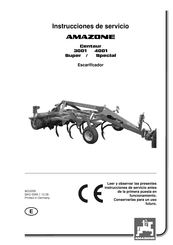 Amazone Centaur Special Instrucciones De Servicio