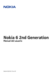 Nokia 6 2nd Generation Manual Del Usuario