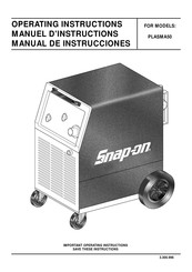 Snap-On PLASMA50 Manual De Instrucciones