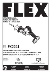 Flex FX2241 Manual Del Operador