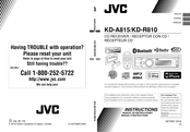 JVC KD-A815 Manual De Instrucciones